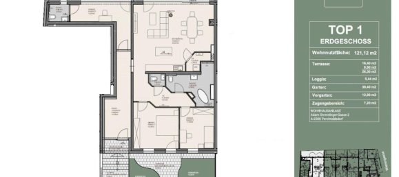 4-salle Appartement à Perchtoldsdorf, Austria No. 190945 8