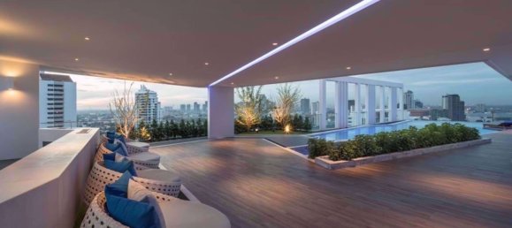 Кондоминиум  с 1 спальней в Ваттхана, Таиланд № 4388 9