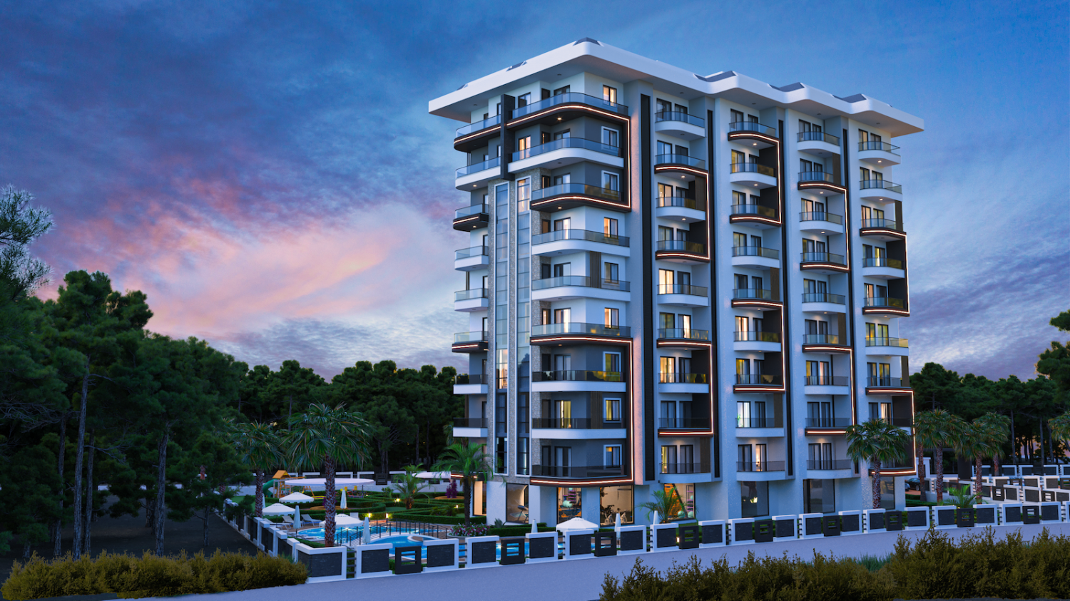 Apartment 3+1 in Alanya, Turkey No. 25122