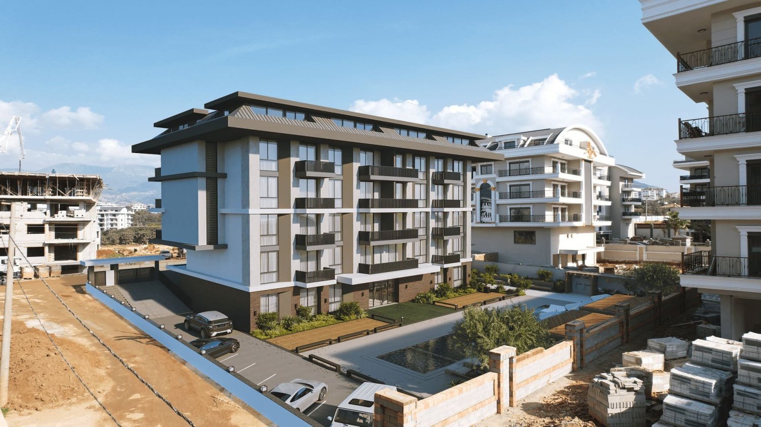 Apartment 2+1 in Oxo Oba, Oba, Turkey No. 39947