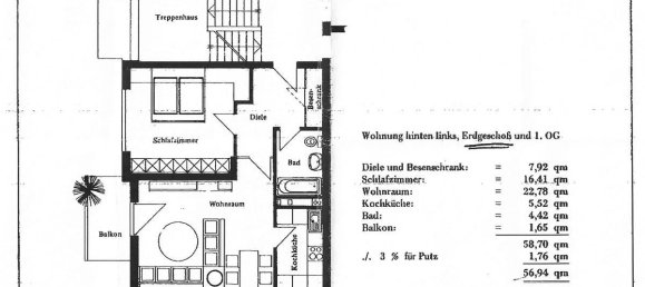 Apartamento de 2 divisões em Solingen, Germany N.º 80260 5