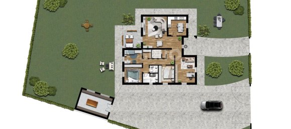 9 غرف نوم فيلا في Udine, Italy رقم 326647 22