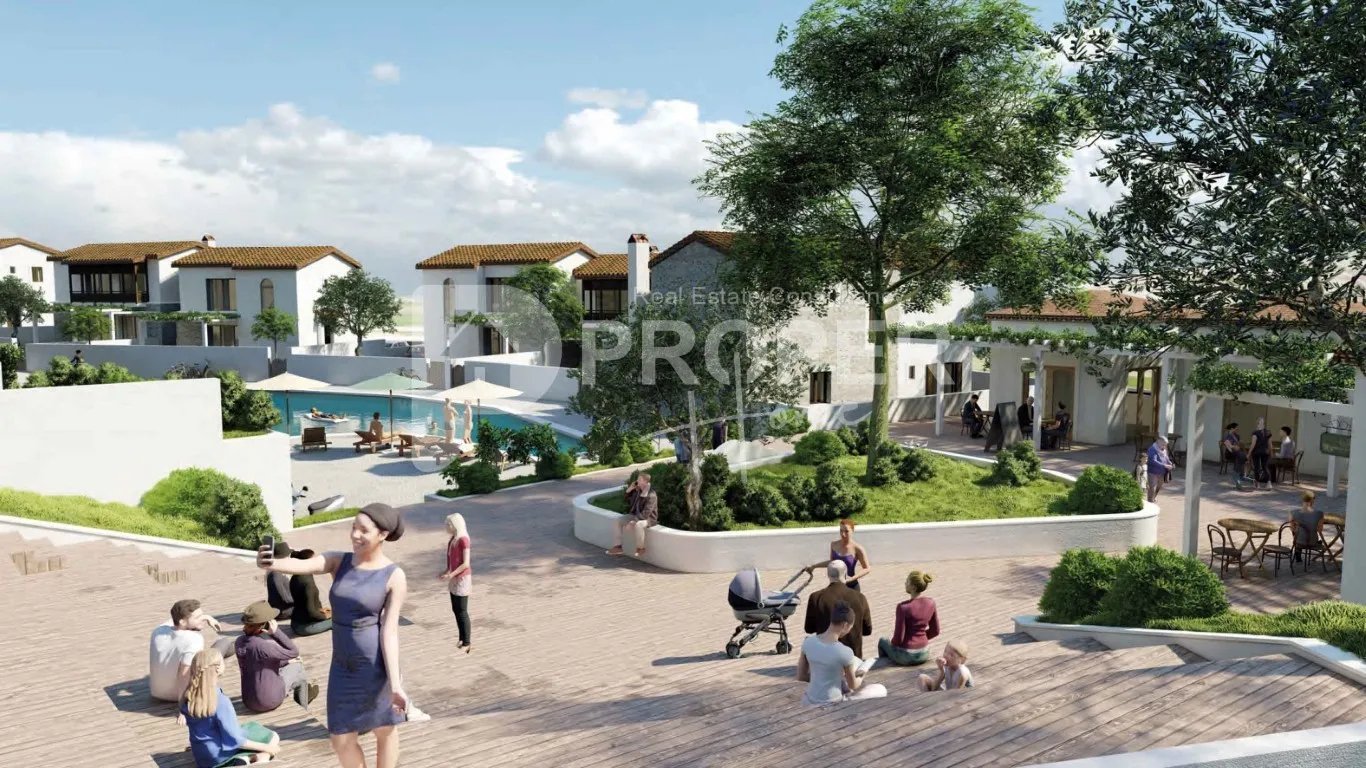 Вилла с 4 комнатами в Бодрум, Турция № 14409