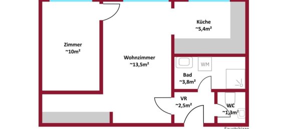 2 rooms Apartment in Simmering, Austria No. 183181 5