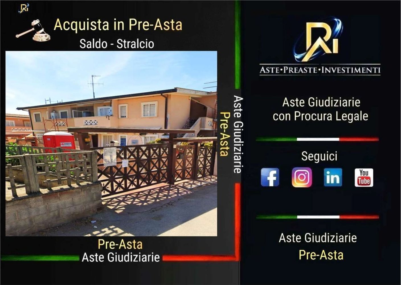 Квартира с 2 комнатами в Ардеа, Италия № 100042