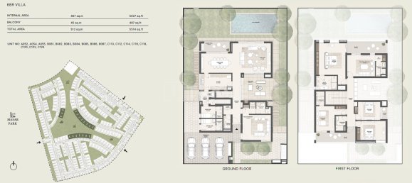 4 dormitorios villa en venta en Masdar City, Abu Dhabi, UAE № 196163 5