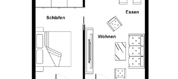 2غرفة شقة في Bodenseekreis, Germany رقم 38666 2