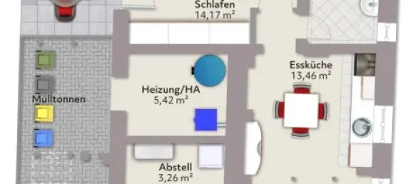 1 bedroom Apartment in Donau-Ries, Germany No. 160975 2