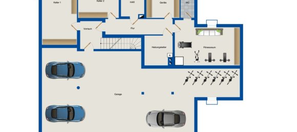 Apartamento de 4 habitaciónes en Lower Saxony, Germany No. 151122 35