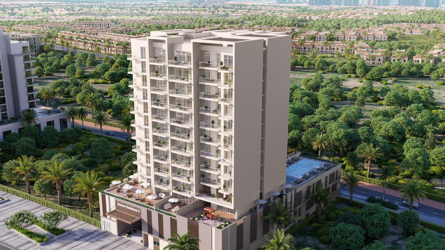 1 غرف نوم شقة في Al Furjan, UAE رقم 121463