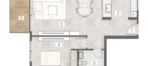 1 غرف نوم شقة في Al Furjan, UAE رقم 121463 7