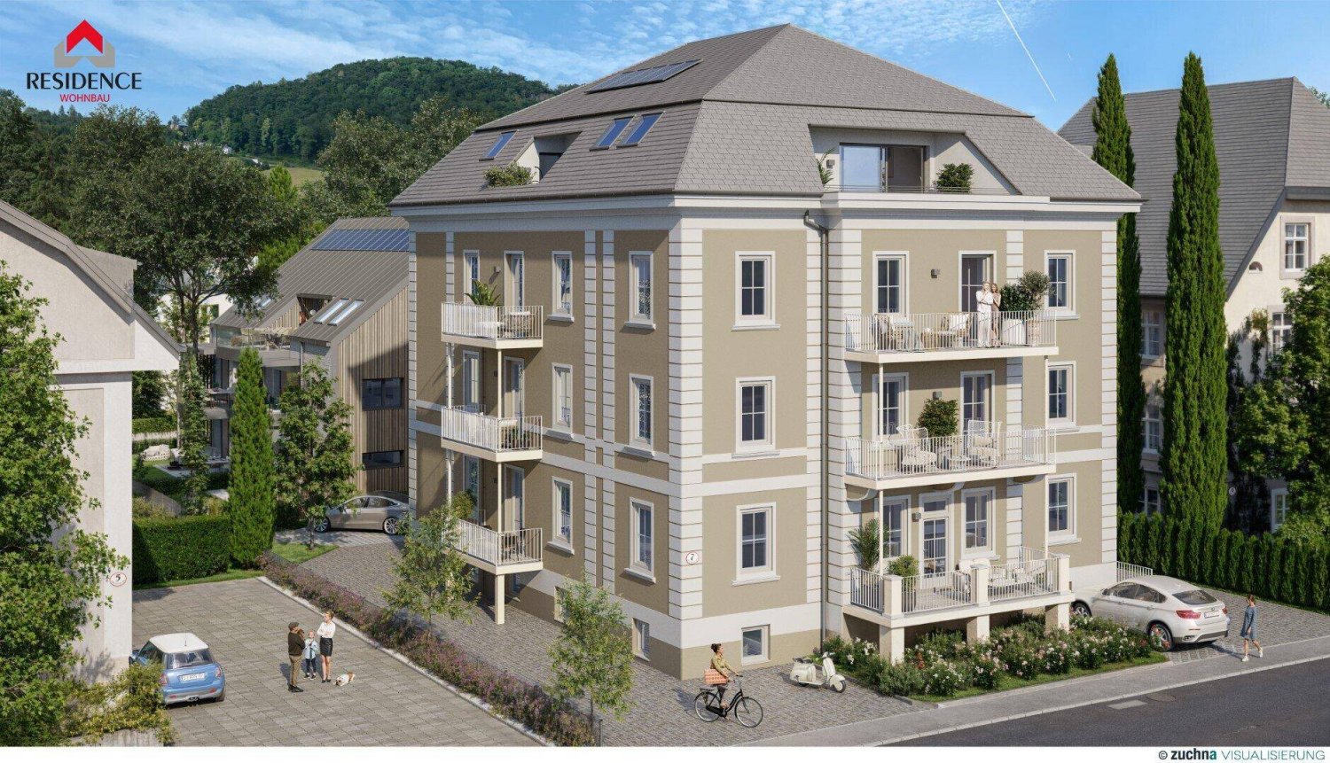 3 rooms Apartment in Salzburg, Austria No. 215725