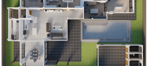 Вилла с 4 спальнями в Паттайя, Таиланд № 60167 20