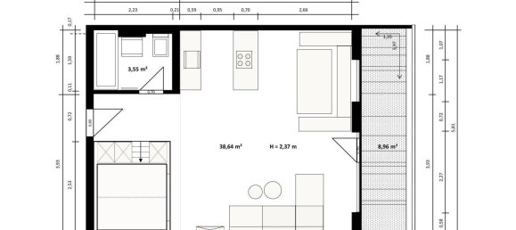 Studio in Wald im Pinzgau, Austria, Nr. 180591 5