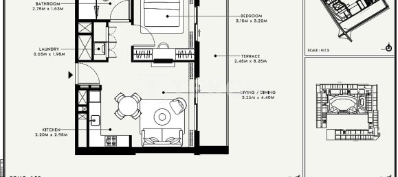 1 bedroom Apartment for sale in Dubai Studio City, Dubai, UAE № 203429 12