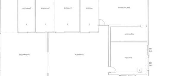 550m² Warehouse in Reggio Emilia, Italy No. 157508 3