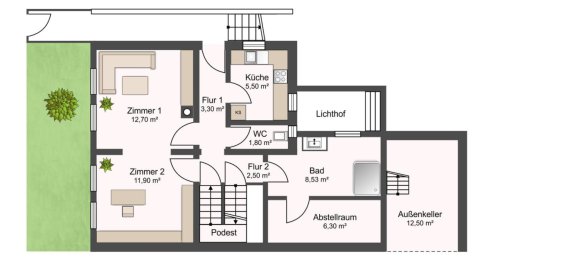 5 chambres Maison de ville à Rems-Murr-Kreis, Germany No. 307146 14