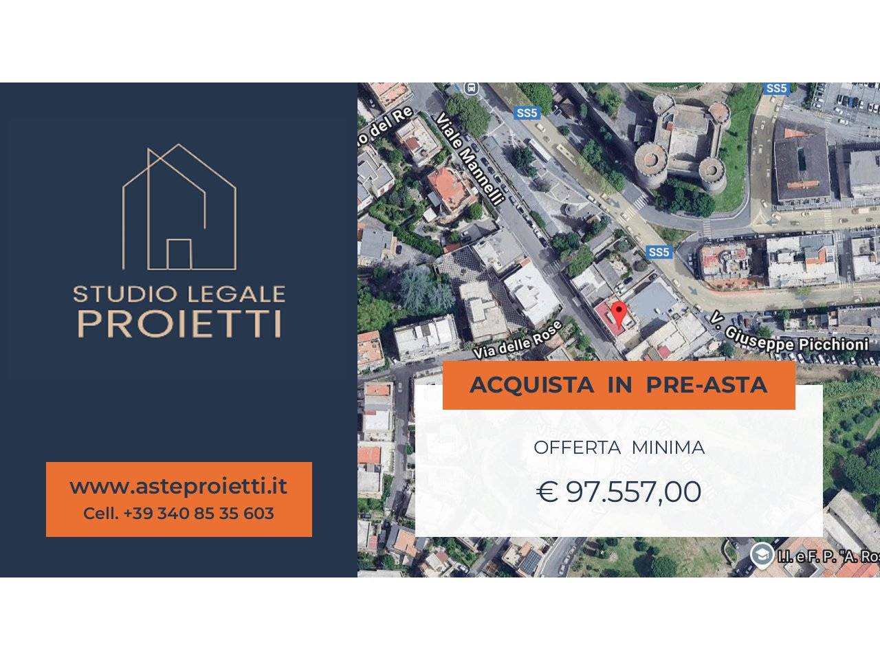 3 chambres Appartement à Tivoli, Italy No. 305033