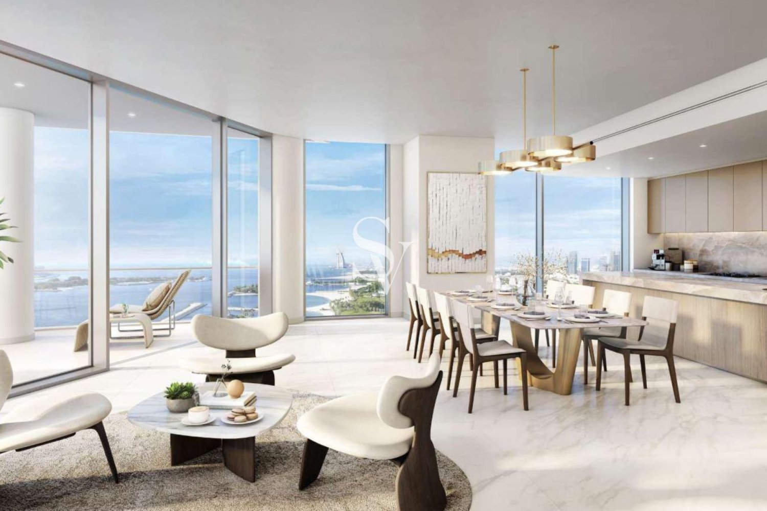 4 dormitorios adosado en venta en Palm Jumeirah, Dubai, UAE № 195461