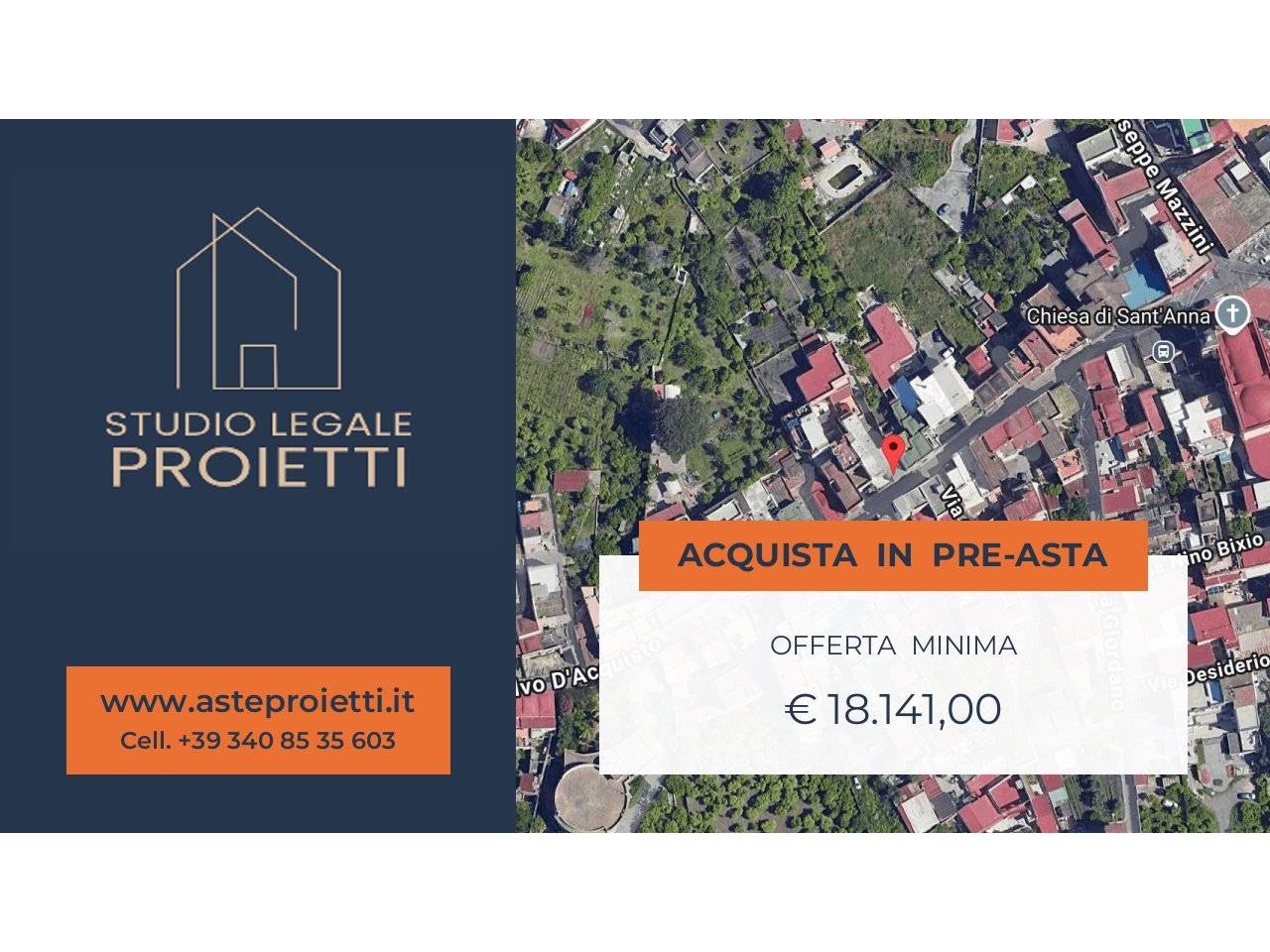 Склад 18м² в Боскотреказе, Италия № 303350