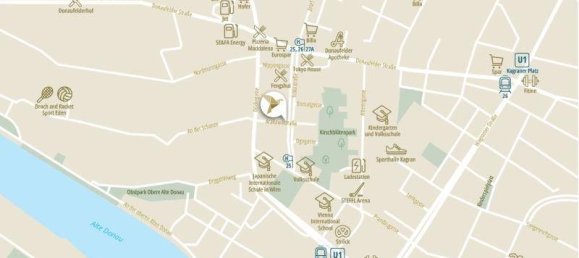 2 rooms Apartment in Vienna, Austria No. 154139 19