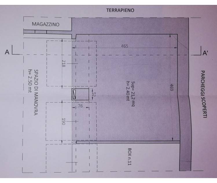 21m² Garage in Rome, Italy No. 386643