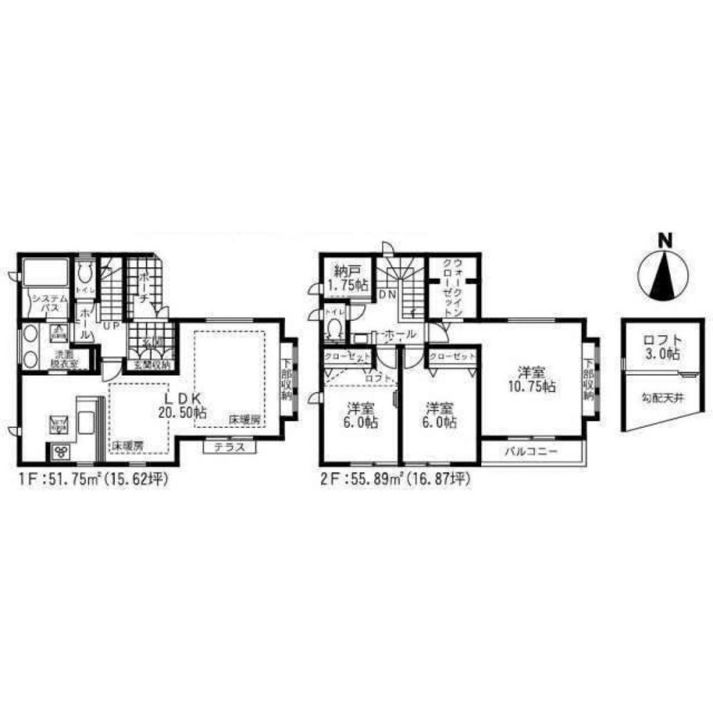 Casa de 3 dormitorios en Tokyo, Japan No. 7019