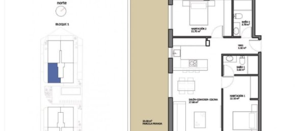 2 bedrooms Apartment in Alicante, Spain No. 13691 23