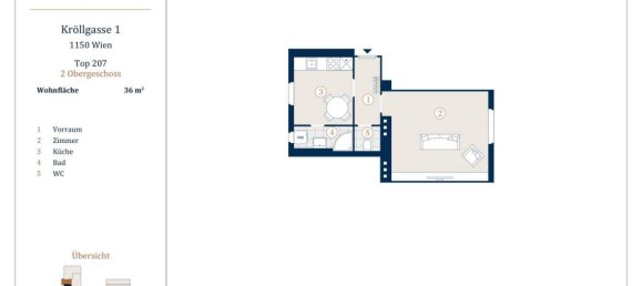 Studio in Rudolfsheim-Funfhaus, Austria No. 207410 11