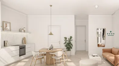 Apartamento de 2 habitaciónes en Vienna, Austria No. 10820
