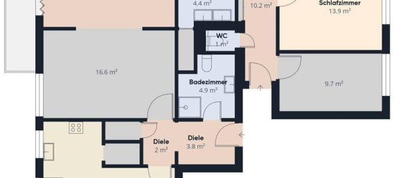 Apartamento T3 em Klagenfurt am Worthersee, Austria N.º 238801 28