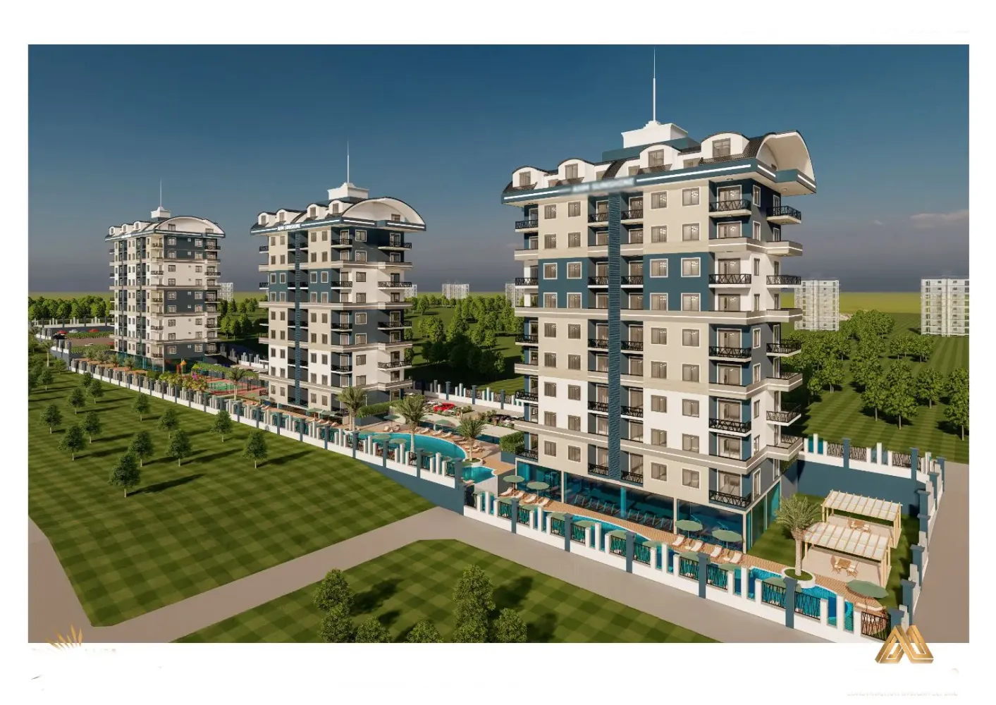 Apartment 2+1 in Alanya, Turkey No. 51398