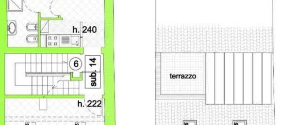 Квартира с 2 спальнями в Форли, Италия № 374619 23