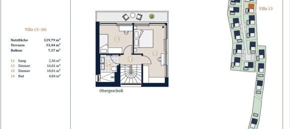 Villa de 4 divisões em Dobling, Austria N.º 9457 13