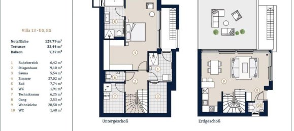 Villa de 4 divisões em Dobling, Austria N.º 9457 12