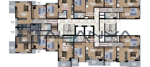 Apartment 2+1 in Alanya, Turkey No. 10373 11