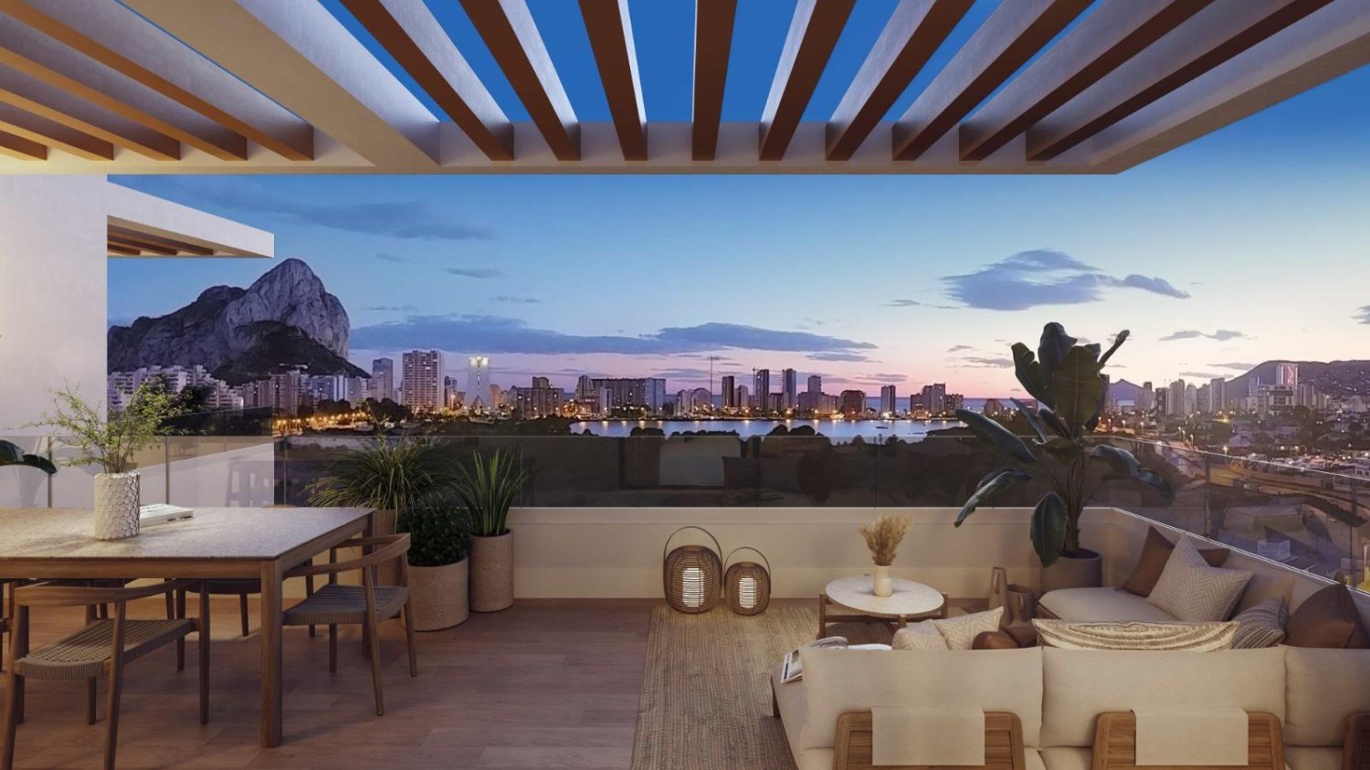 2 غرف نوم شقة في Calpe, Spain رقم 365326