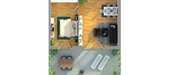 Apartamento de 2 divisões em Wetzelsdorf, Austria N.º 194325 14