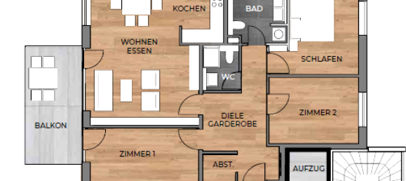 Apartamento T3 em Freiburg im Breisgau, Germany N.º 64397 2