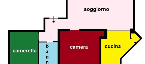 3 rooms Apartment in Sanremo, Italy No. 285621 16
