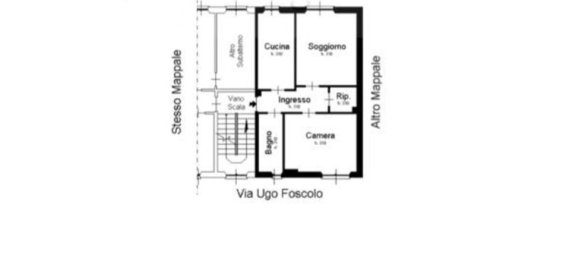 Apartamento de 2 divisões em Sesto San Giovanni, Italy N.º 128699 7