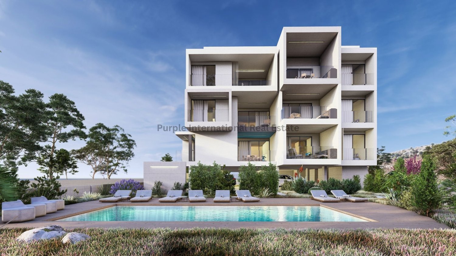 Apartamento de 2 dormitorios en Paphos, Cyprus No. 24266