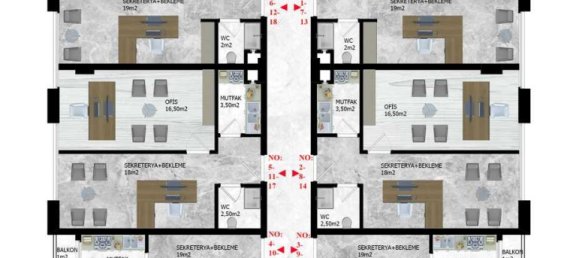 1 bedroom Commercial property in Alanya, Turkey No. 6847 14