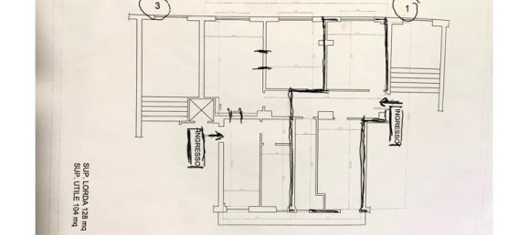 5 rooms Apartment in Taranto, Italy No. 257067 7