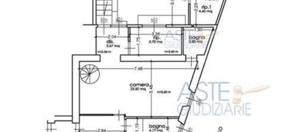 3 rooms Apartment in Portoferraio, Italy No. 41719 16