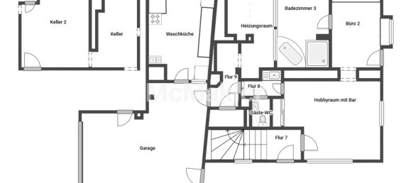 6 غرف نوم تاون هاوس في Limburg-Weilburg, Germany رقم 162829 24