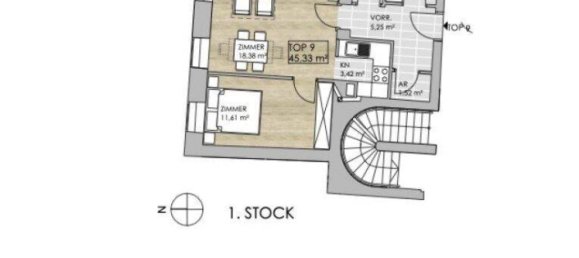 2 rooms Apartment in Hernals, Austria No. 183066 11