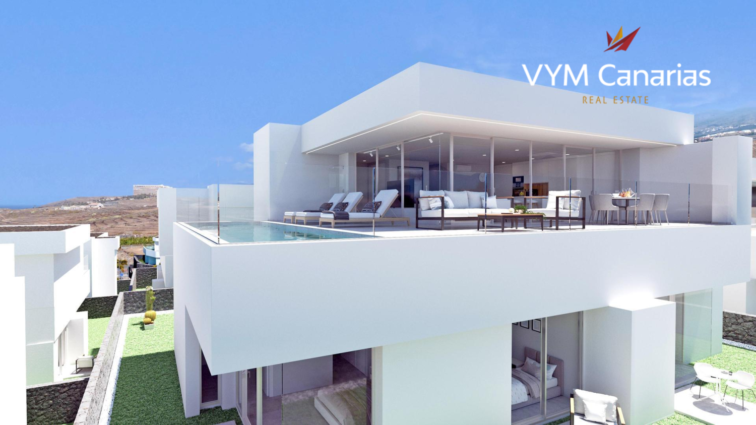 3 غرف نوم فيلا في Adeje, Spain رقم 5354