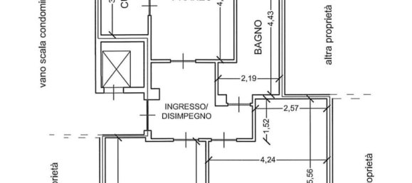 3غرفة شقة في Cuneo, Italy رقم 148485 34