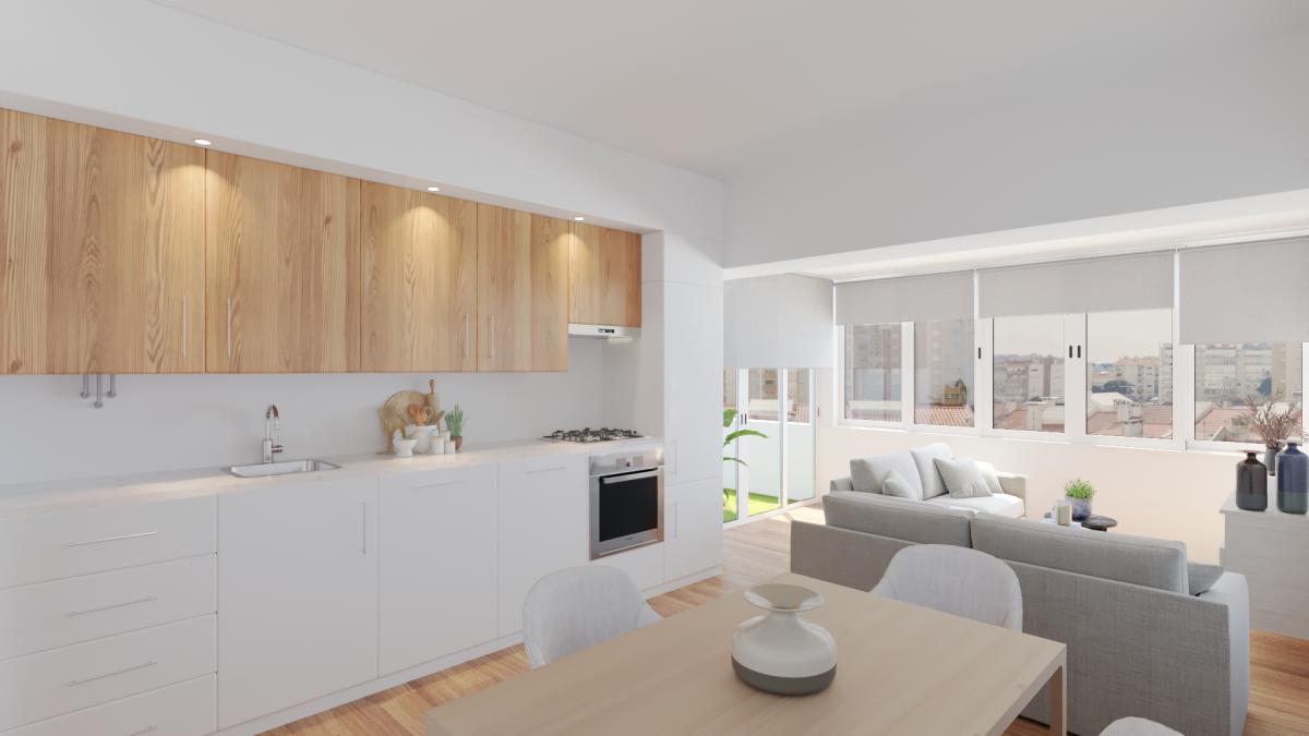 2 Schlafzimmer Eigentumswohnung in Lisbon, Portugal, Nr. 6574